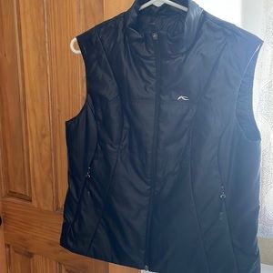 KJUS womens black vest